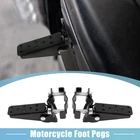 1 Pair 8MM Stainless Steel Motorcycle Rearset Fold Footrest Footpeg Bike Black New. Price: $21.99.