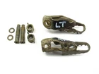 1988 Honda CR125R - Step Footpeg Left Right Damage Crack Bent Used. Price: $8.70.