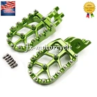 For Kawasaki KX250 2005 2006 2007 2008 Green Footpeg Footrest Pedal Pegs Pivot New. Price: $38.88.
