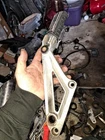 1984 Honda VF700S Oem Rear Passenger Foot Pegs Brackets Pair Lot Used. Price: $24.00.