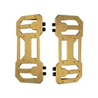 Pro-one V1 Driver Floorboards Gold Harley Davidson Touring New. Price: $480.13.