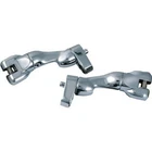 Kuryakyn 7504 Chrome Adjustable Passenger Peg Mounts For Harley Touring New. Price: $178.99.