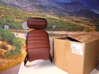 Indian Scout Passenger Seat Bobber Backrest Brown Black Genuine 2882853-LNA X2 New. Price: $388.80.