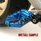 Blue 1 Inch Extend Front Cruise Foot Pegs For 650 Bandit 05 06 New. Price: $104.31.
