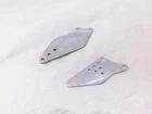 2006-2007 Kawasaki Ninja ZX-10R ZX1000 Left/right Footrest Peg Heel Guards Used. Price: $19.95.