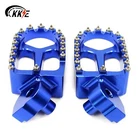 Kke Cnc Footpegs Footrests Peds Pedals Fit Yamaha YZ125 YZ250F YZ450F Blue New. Price: $49.99.