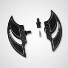 Tomahawk Passenger Floorboards For Harley Touring Flhx Peg Dyna Sportster Xl New. Price: $46.11.