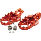Flo Motorsports FPEG-795-2ORG Pro Series Foot Pegs, Orange New. Price: $151.16.