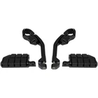 Hogworkz Black Long Angled Adjustable Highway Foot Pegs W/1 1/4" CLAMPS-HW157031 New. Price: $139.98.