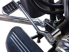 Accutronix Heel Shifter Eliminator - Smooth Chrome Motorcycle Street Bike New. Price: $36.18.