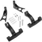 Drag Specialties Passenger Floorboard Mount Black Flst 1621-0513 New. Price: $333.85.