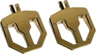Pro-one Bmx V2 Peg Driver Floorboards Gold Harley M8 Softail New. Price: $171.28.
