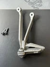 Triumph Street Triple Left Pillion Footrest Hanger 765RS T2081987 2017-19 Used. Price: $32.71.