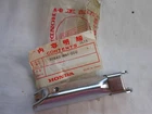 Honda, Nos, CB550SC, VF1100C, VT500C, Left Footpeg Bar, # 50642-MB1-000. S139A New. Price: $11.99.