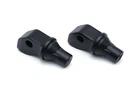 Kuryakyn Footpeg Adapters - Tapered Gloss Black Motorcycle Street Bike 8892 New. Price: $14.77.
