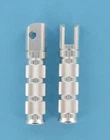 Emgo Anodized-aluminum Footpegs Silver Rear 50-11321 New. Price: $31.99.