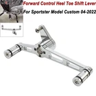 Forward Control Heel Toe Gear Shift Lever Peg Harley Sportster Chrome New. Price: $46.99.