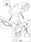 Genuine Honda Clip Rest 8-94443-017-1 New. Price: $16.13.