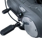 Kuryakyn Heavy Industry Pegs With Male Mount Adapters Satin Black #7032 New. Price: $140.99.