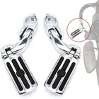 Highway Foot Pegs For Harley Touring Road King Street Glide Flhx 1-1/4" Bars Us New. Price: $59.99.