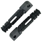 Psr Sbk Black Aluminum Passenger Footpegs (05-01205-22) New. Price: $53.29.