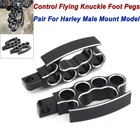 Cnc Motorcycle Foot Pegs Rest For Harley Sportster 883XL Dyna Touring Male Mount New. Price: $16.19.