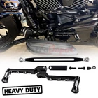 Black Cnc Heel Toe Lever Shifter Pegs + Linkage Set For Harley Touring New. Price: $28.98.