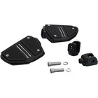 Ciro 61427 Twin Rail Footpeg Black Driver Footrest Harley Softail 18-UP New. Price: $169.99.