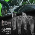 Lh+rh Front+rear Footrest Peg/pillion Step Black For Ninja ZXR/ZZR/ZRX/Z100 New. Price: $27.78.