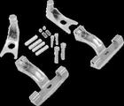 Ds Chrome Passenger Floorboard Mount Kit Harley Softail Custom 07-10 New. Price: $324.40.