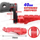 Red Mccp 40MM Extension Front Footpegs For Ducati Monster 821 14-20 19 18 17 16 New. Price: $63.93.