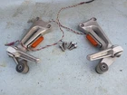2002 03 Honda Super Hawk VTR1000F Rear Back Passenger Left Right Pegs Used. Price: $70.00.