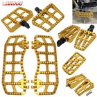 For Harley Gold Floorboard Footboards Touring Electra Glide Road King New. Price: $223.22.