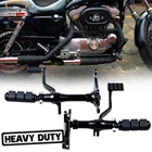 Black Billet Forward Controls Foot Pegs Harley Sportster 883 1200 1991-2003 New. Price: $117.98.