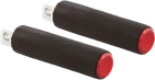 Arlen Ness Foot Pegs Knurled Red Billet Aluminum Harley 07-938 New. Price: $97.99.