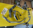 Yamaha Virago XV750 Left Right Front Rear And Frame Foot Rest Peg Brackets Used. Price: $99.00.