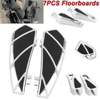 Floorboards Brake Cover Shift Pegs For Harley Touring Road Glide Softail Dyna New. Price: $156.10.