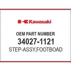 Kawasaki Step Assy.,footboard 34027-1121 Oem New. Price: $189.96.