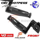 40MM Adjustable Black Rider Foot Pegs Shinobi For Yzf R6 03 04 05 06 07 08 09 10 New. Price: $70.30.