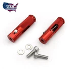 Fxcnc Red Motorcycle Folding Rest Rearset Racing Us New. Price: $21.48.