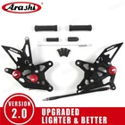 Adjustable Footrest Pegs Rearsets Fit Kawasaki Ninja ZX-6R 636 2015-2017 New. Price: $148.50.