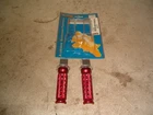 Custom Red Passenger Footpegs For 1980'S And 1990'S Kawasaki Sportbikes - New!!!. Price: $24.95.