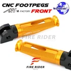 Cnc Gold Rider Foot Pegs Shinobi For Suzuki Gsr 600 06 07 08 09 10 New. Price: $56.34.