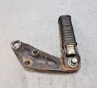 Yamaha RD250 RD350 Left Muffler Stay Mount Bracket Hanger Passenger Peg Used. Price: $18.00.
