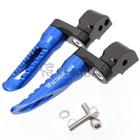 Blue Bob Inch Lower Rear Foot Pegs For Aprilia Shiver 900 17 18 19 New. Price: $56.76.