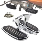 Motorcycle Passenger Floorboards - Chromed Streamline Street Glide Footboards... New. Price: $152.00.