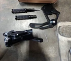 Black Forward Controls Footpeg Harley Softail Fat Boy Flstf Slim 00-17 Used. Price: $119.98.