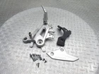 2024 Cf Moto 450SS Oem Front Right Rearset Brake Pedal Foot Peg Rest Bracket Used. Price: $92.99.