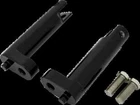 Ds Black Rear Passenger Mount Kit Male For Harley Ultra Limited 10-22 New. Price: $173.30.