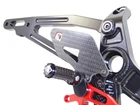Ducabike Dbk PRM1201DA Pilot Adjustable Rearset M821 - 1200 Black Red Brand. Price: $954.77.